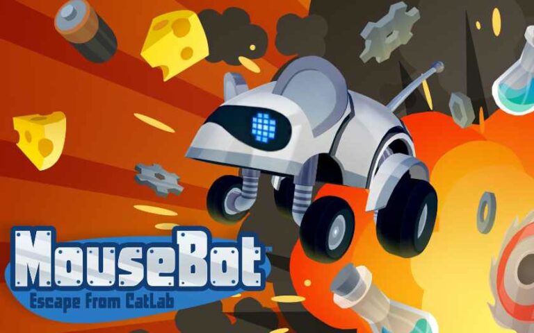 Mouse Bot Vector MouseBot: Escape from CatLab – Vector Units Platformer startet auf ...